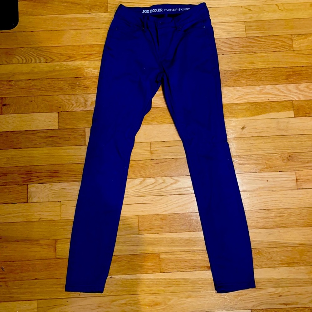Joe boxer push up skinny jeans size 1